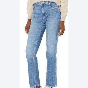 Paige High Rise Sarah Straight Jeans